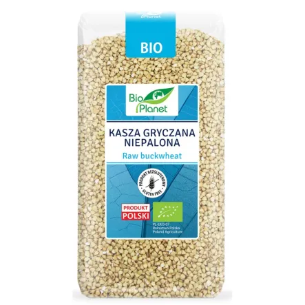 Kasza Gryczana Niepalona Bezglutenowa Bio 500 g - Bio Planet