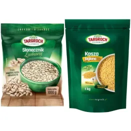 Słonecznik Łuskany 1 kg Targroch  + Kasza Jaglana 1 kg - Targroch