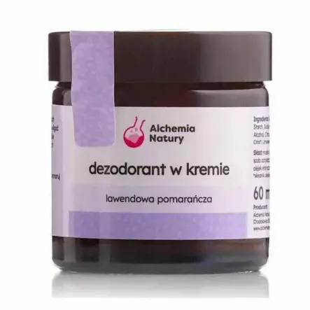 Dezodorant w Kremie Lawendowa Pomarańcza 60 ml - Alchemia Natury