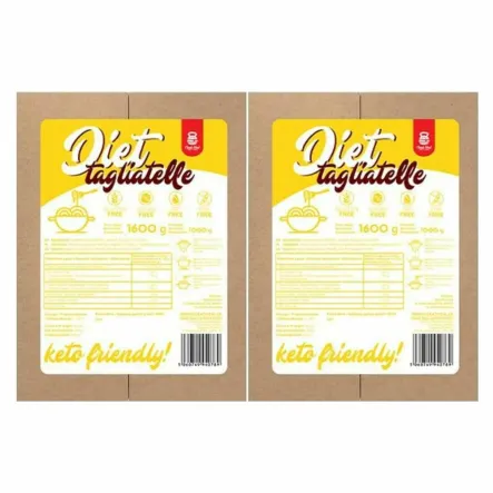 2 x Makaron Konjac Diet Tagliatelle 1,6 kg/ 1 kg - Cheat Meal