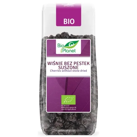 Wiśnie Bez Pestek Suszone Bio 100 g - Bio Planet