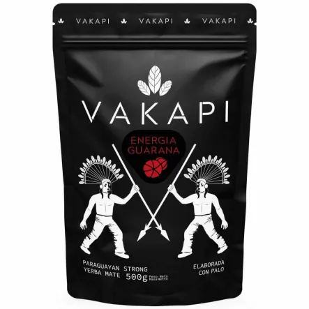 Yerba Mate Vakapi Energia Guarana 500 g Doypack