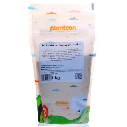 Sól Kamienna Kłodawska Drobna 1 kg - Planteon