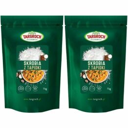 Zestaw 2 x Skrobia (Mąka z Tapioki) 1 kg - Targroch