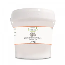 Diatomit FSF Ziemia Okrzemkowa Amorficzna z USA 250 g - Natvita