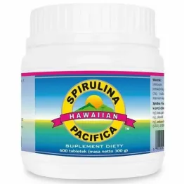 Spirulina Pacifica Hawaiian 600 Tabletek - Kenay