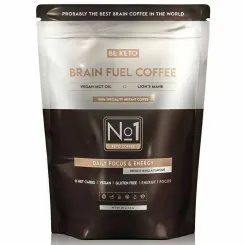 Kawa Rozpuszczalna Brain Fuel (Olej MCT and  Lion's Mane) Francuska Wanilia 250 g - Beketo