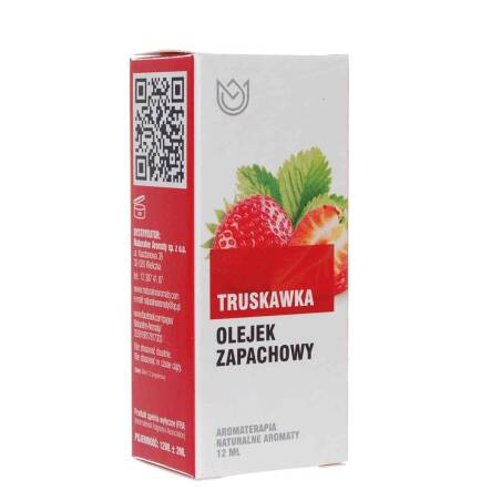 Olejek Zapachowy Truskawka 12 ml - Naturalne Aromaty