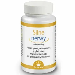 SILNE NERWY 100 Kapsułek - Dr Jacob's