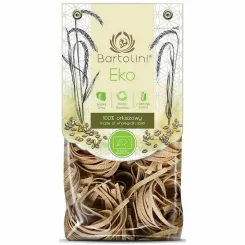 Makaron Orkiszowy Pełnoziarnisty Gniazda Nr 3 (Fettucine) BIO 250 g - Bartolini