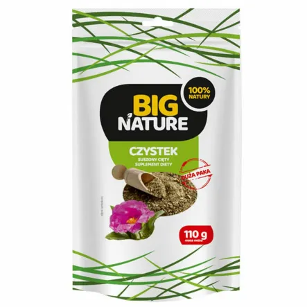 Czystek Suszony Cięty 110 g - Big Nature