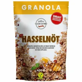 Granola Orzechowa z Miodem Bez Dodatku Cukru 400 g - CLEAN EATING
