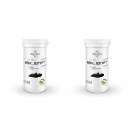 2 x Węgiel Aktywny 180 mg 60 Kapsułek - Soul Farm