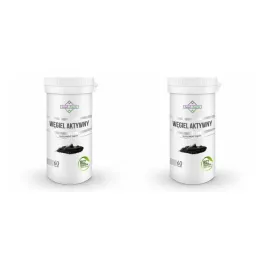 2 x Węgiel Aktywny 180 mg 60 Kapsułek - Soul Farm