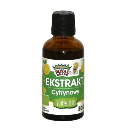 Ekstrakt Cytrynowy Bio 50 ml - Royal Brand