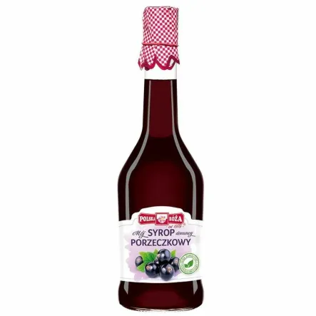 Syrop z Czarnej Porzeczki 500 ml - Polska Róża- Przecena Krótka Data Minimalnej Trwałości