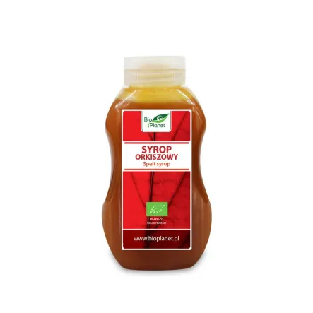 Syrop Orkiszowy Bio 350 g - Bio Planet PRZECENA - KRÓTKA DATA MINIMALNEJ TRWAŁOŚCI