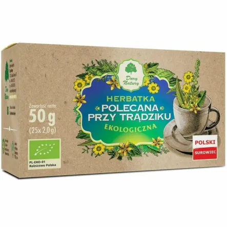Herbatka Polecana Przy Trądziku Eko 50 g (25x 2 g) - Dary Natury