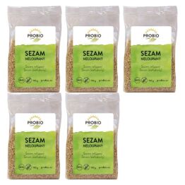 5 x Sezam Niełuskany Bio  Bezglutenowy 150 g  Probio