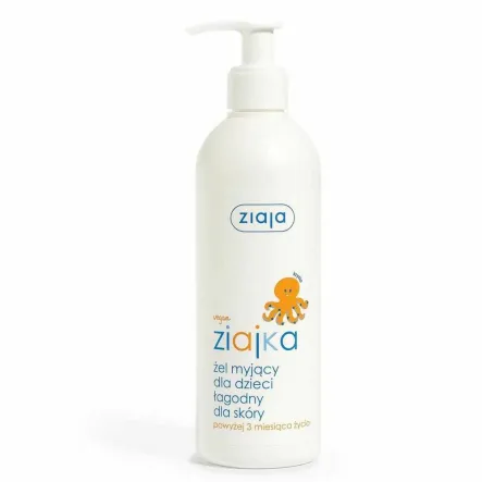 Żel Myjący Dla Dzieci Łagodny Dla Skóry 300 ml - Ziajka
