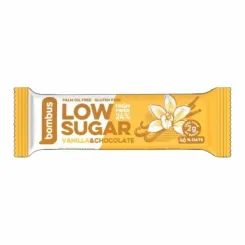 Baton Low Sugar Wanilia-Czekolada Bezglutenowy 40 g - Bombus