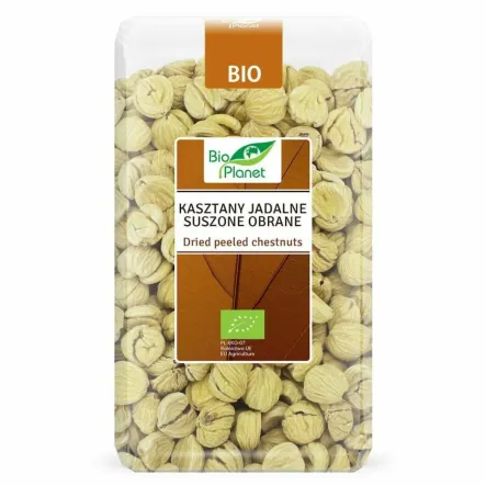 Kasztany Jadalne Suszone Obrane Bio 1 kg - Bio Planet