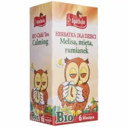 Herbatka dla Dzieci MELISA, MIĘTA, RUMIANEK BIO 30 g (20x 1,5 g) - Apotheke