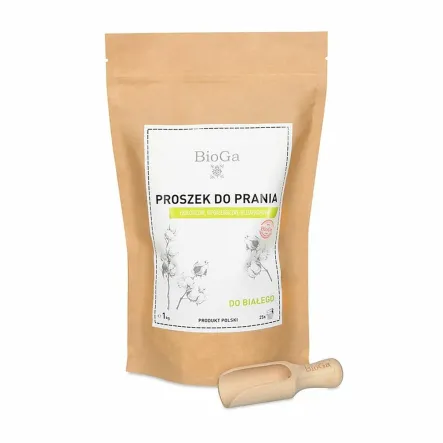 Proszek do Prania Białego 1 kg - BioGa