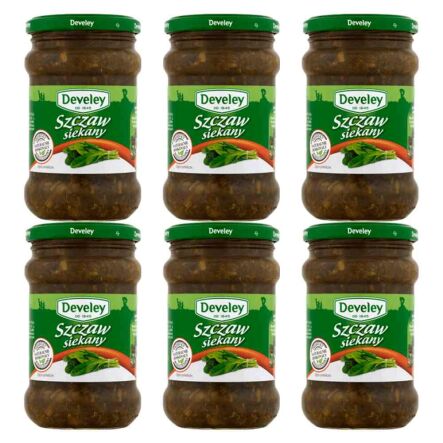 6 x Szczaw Siekany Konserwowy 300 g Develey