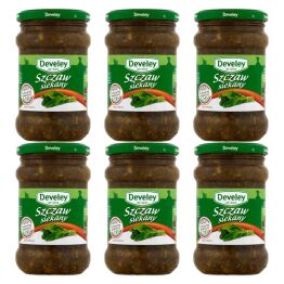 6 x Szczaw Siekany Konserwowy 300 g Develey