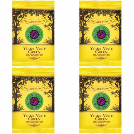 4 x Yerba Mate Green TUTTI FRUTTI 50 g