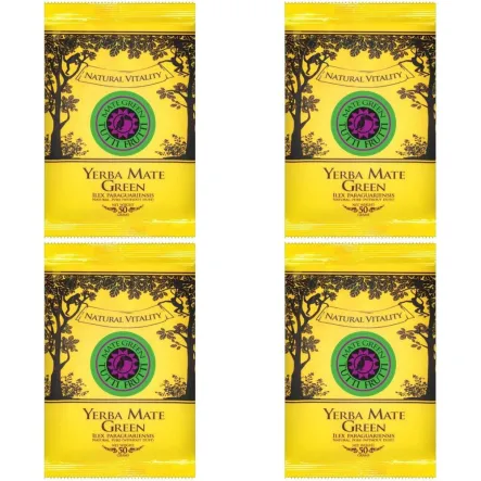4 x Yerba Mate Green TUTTI FRUTTI 50 g