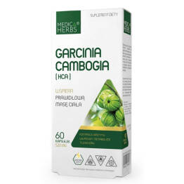 Garcinia Cambogia (HCA) 60 Kapsułek - Medica Herbs