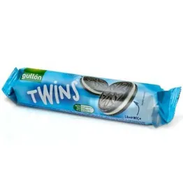 Twins Markizy Kakaowe z Kremem Bez Dodatku Cukru 147 g - Gullon