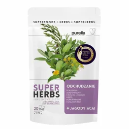 SuperHerbs Odchudzanie Saszetki 35 g (20x 1,75 g) - Purella