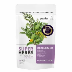 SuperHerbs Odchudzanie Saszetki 35 g (20x 1,75 g) - Purella