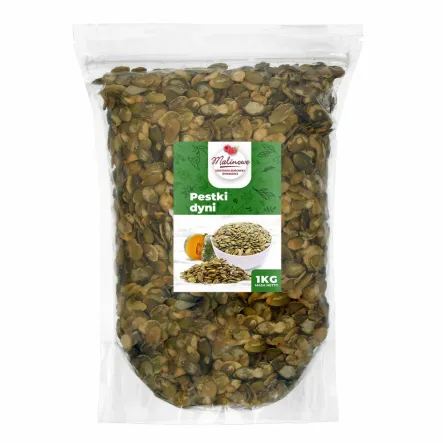 Pestki Dyni 1 kg Malinowe