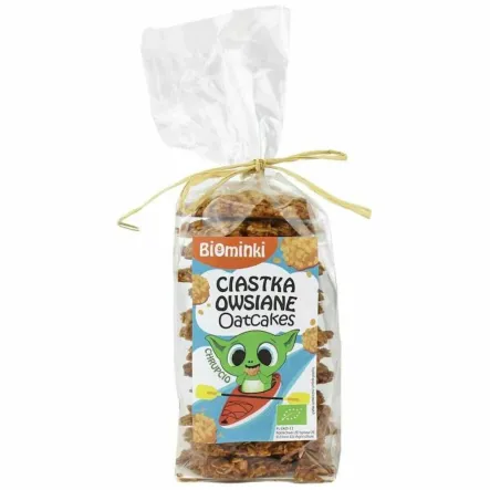 Ciastka Owsiane Bio 170 g - Biominki (data: 19.09.2025)