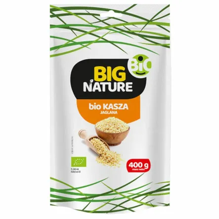 Kasza Jaglana Bio 400 g - Big Nature - Przecena Krótka Data Minimalnej Trwałości