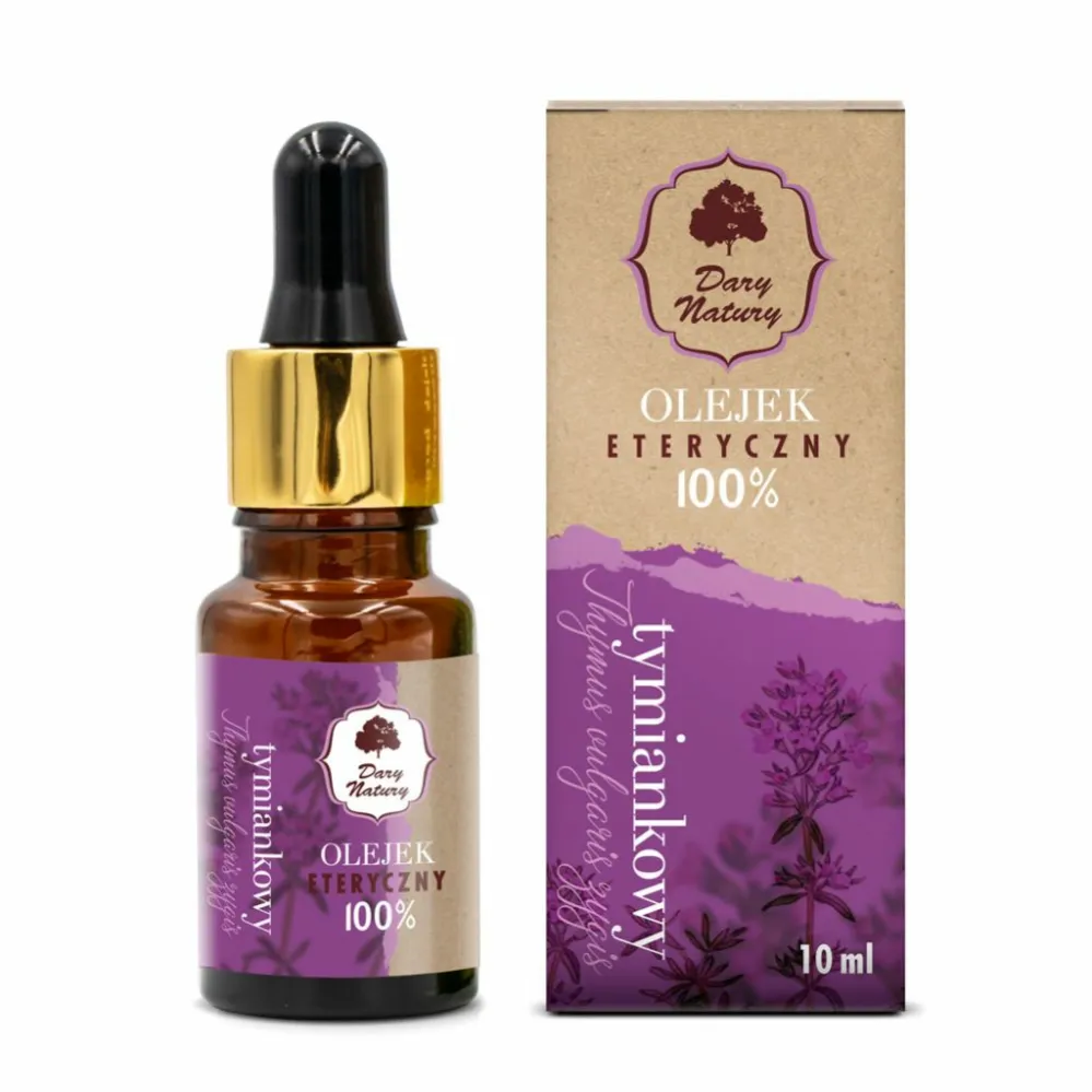 Olejek Eteryczny Tymiankowy 100% 10 ml - Dary Natury