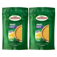 Zestaw 2 x Płatki Jaglane 1 kg - Targroch 