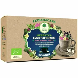 Herbatka Gripoherbs Eko 50 g (25x 2 g) - Dary Natury