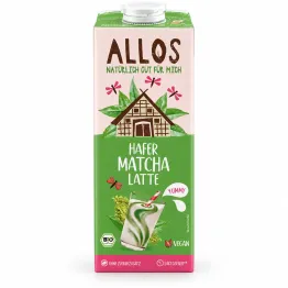 Napój Owsiany Matcha BIO Bez Dodatku Cukru 1 l - Allos