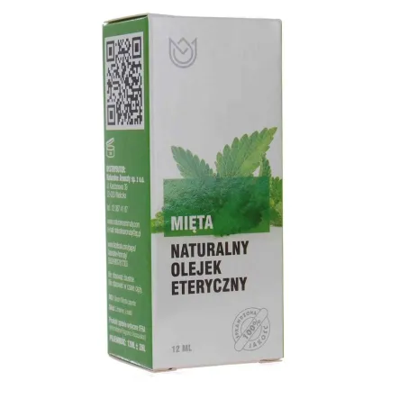Naturalny Olejek Eteryczny Mięta 12 ml - Naturalne Aromaty