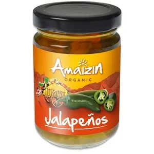 Papryczki Jalapenos w Zalewie Bio 150 g Amaizin