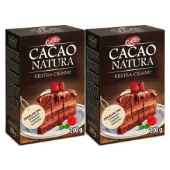 2 x Kakao Naturalne Ekstra Ciemne 200 g - Celiko