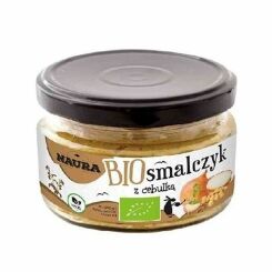 Smalczyk Wegański z Cebulą Bio 190 g - Naura