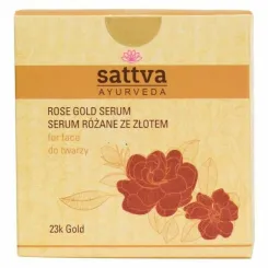 Serum do Twarzy Różane ze Złotem 15 ml - Sattva Ayurveda