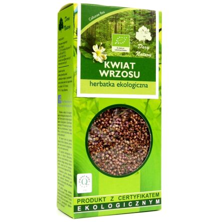 Kwiat Wrzosu Herbatka Eko 25 G Dary Natury