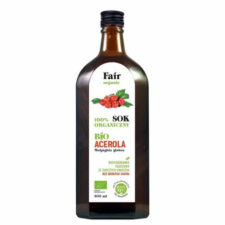 Sok z Aceroli NFC Bio 500 ml - Fair Organic
